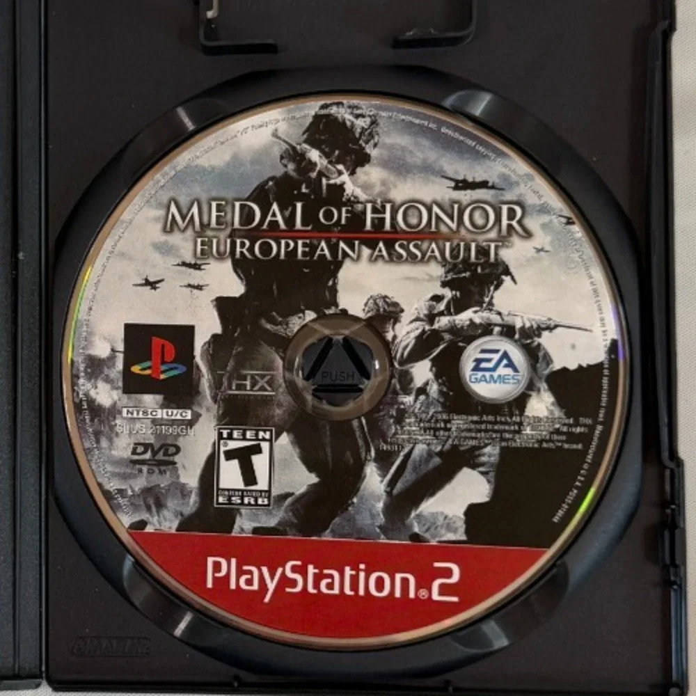Medal of Honor European Assault Greatest Hits Sony PS2 Complete CIB